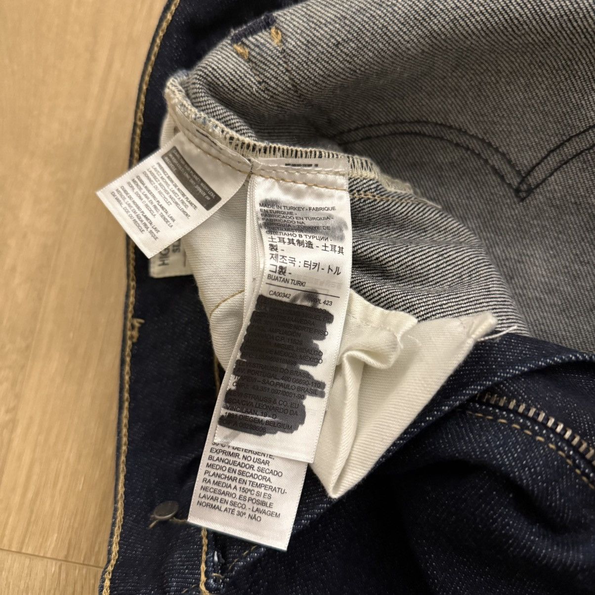 Levi's Made & Crafted Levi's Made & Crafted High Rise Slim 29/29 Size US 29 - 8 Thumbnail