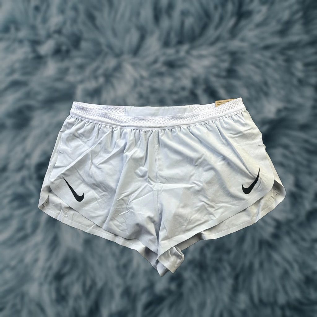 Nike Nike Aeroswift Shorts Mens Large Blue 2" Running Dri Fit Racing Size US 33 - 1 Thumbnail