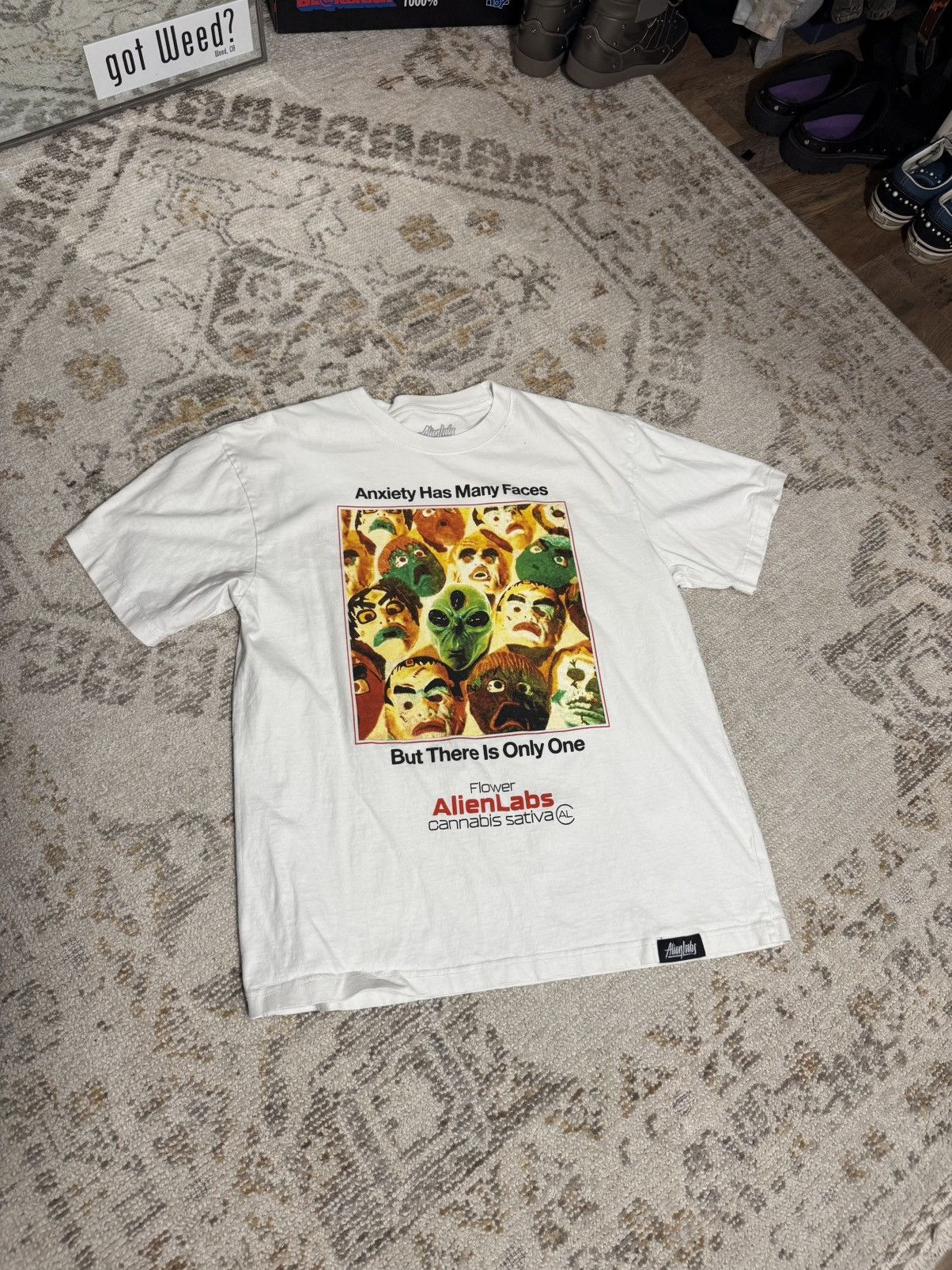 Alien Labs Anxiety tee