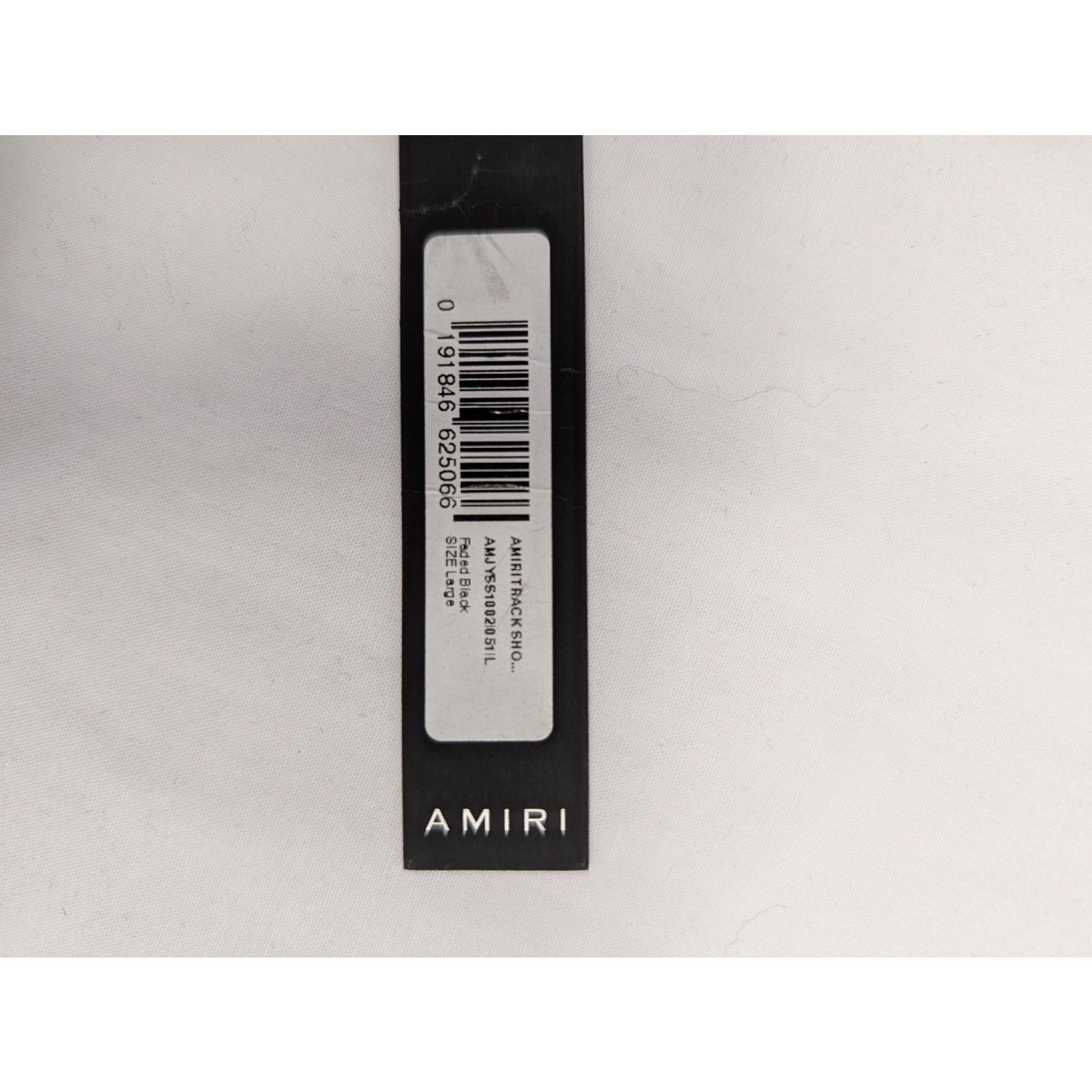 Amiri o1rshd1 Track Shorts in Faded Black Size US 34 / EU 50 - 15 Thumbnail