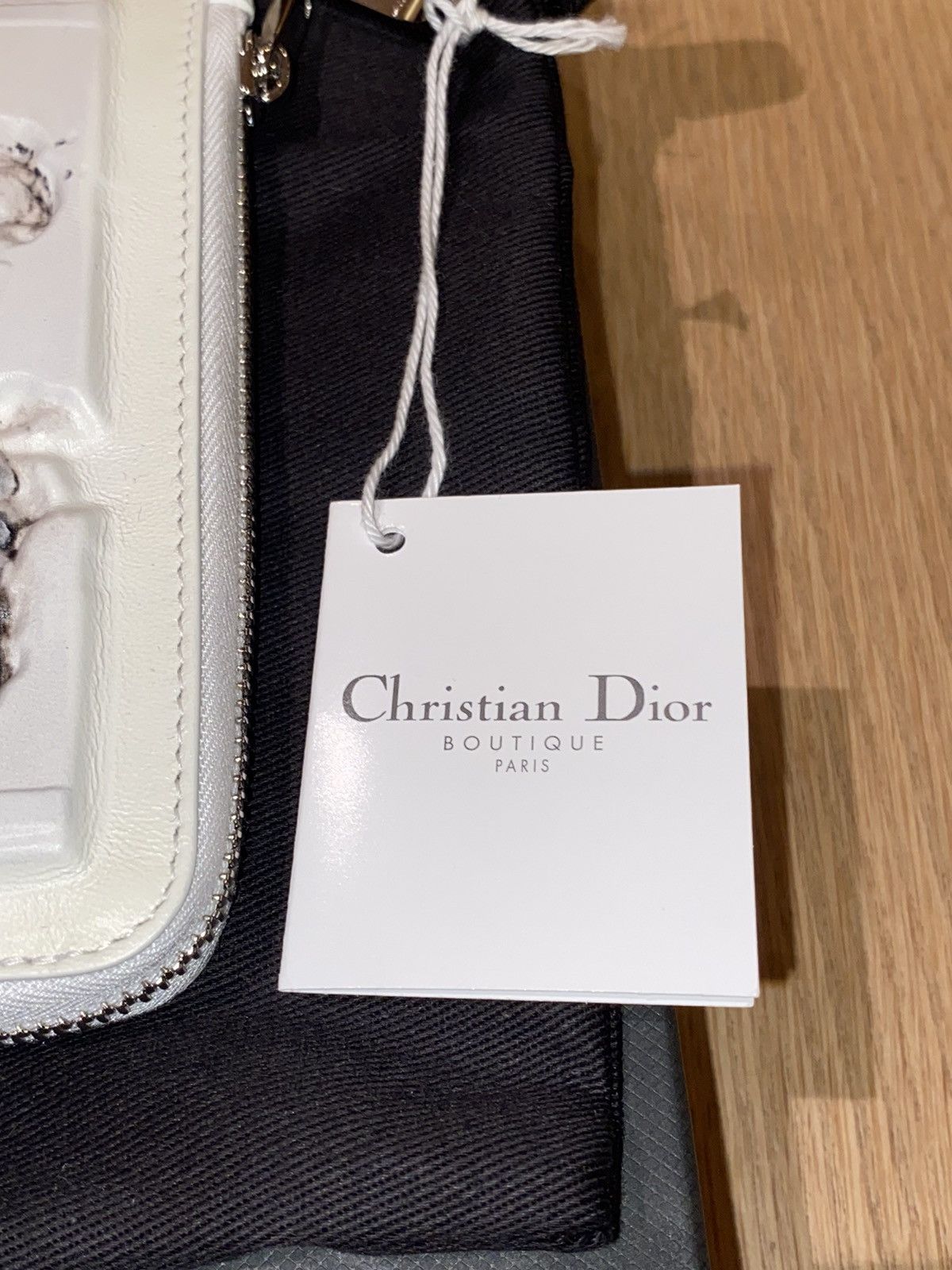 Daniel Arsham × Dior Dior x Daniel Arsham Leather Zipped Compact Wallet Size ONE SIZE - 8 Thumbnail