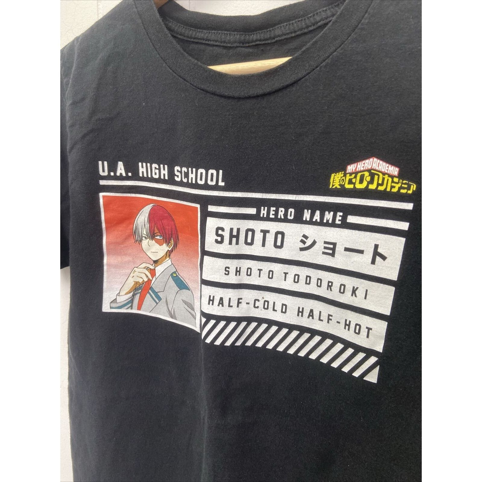 Anime My Hero Academia SHOTO Half Cold Half Hot T-Shirt Size Small Size US S / EU 44-46 / 1 - 4 Thumbnail