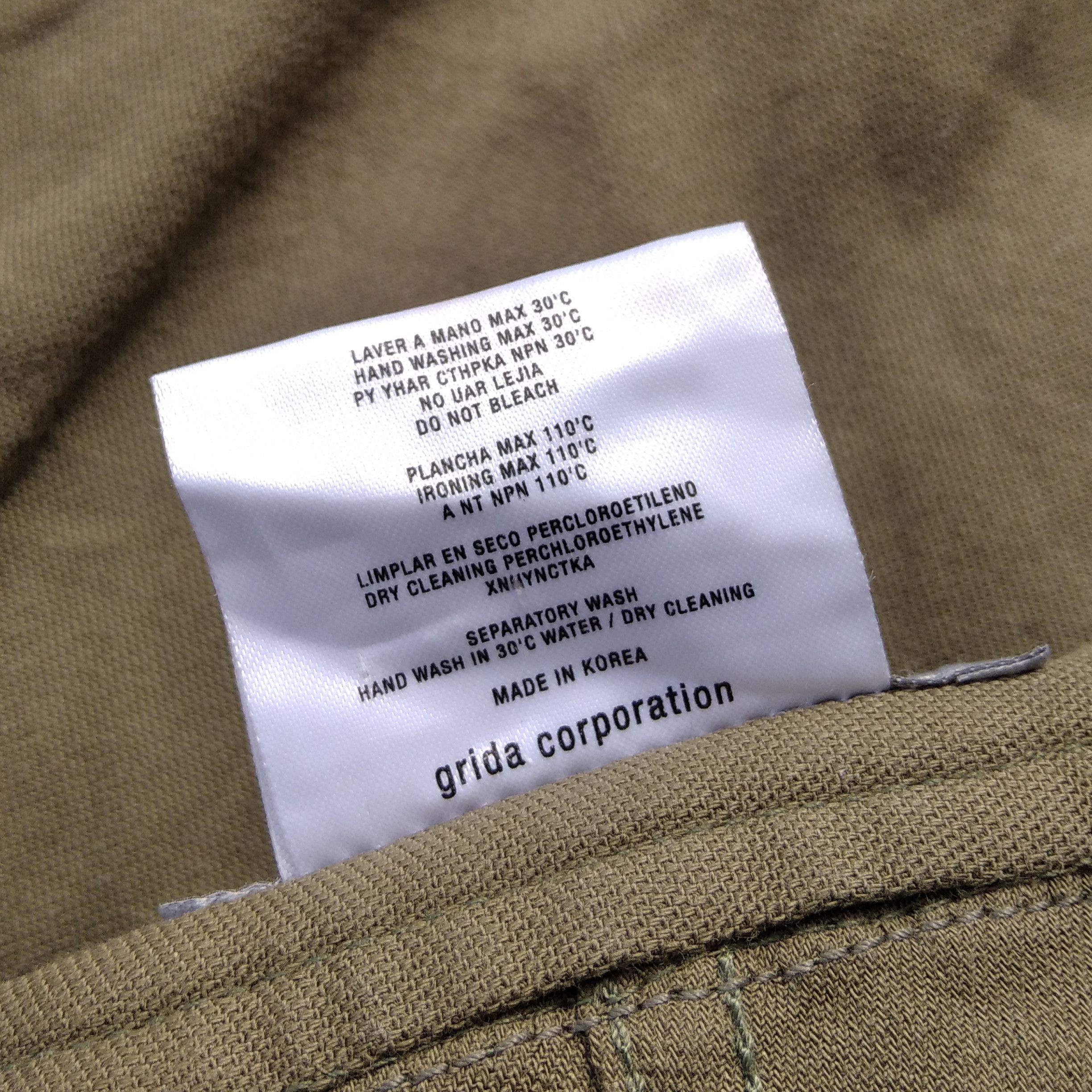 Le Grande Bleu (L.G.B.) THE ILMA Korean Brand Baggy Military Longpants Size 25" / US 0 / IT 36 - 5 Thumbnail