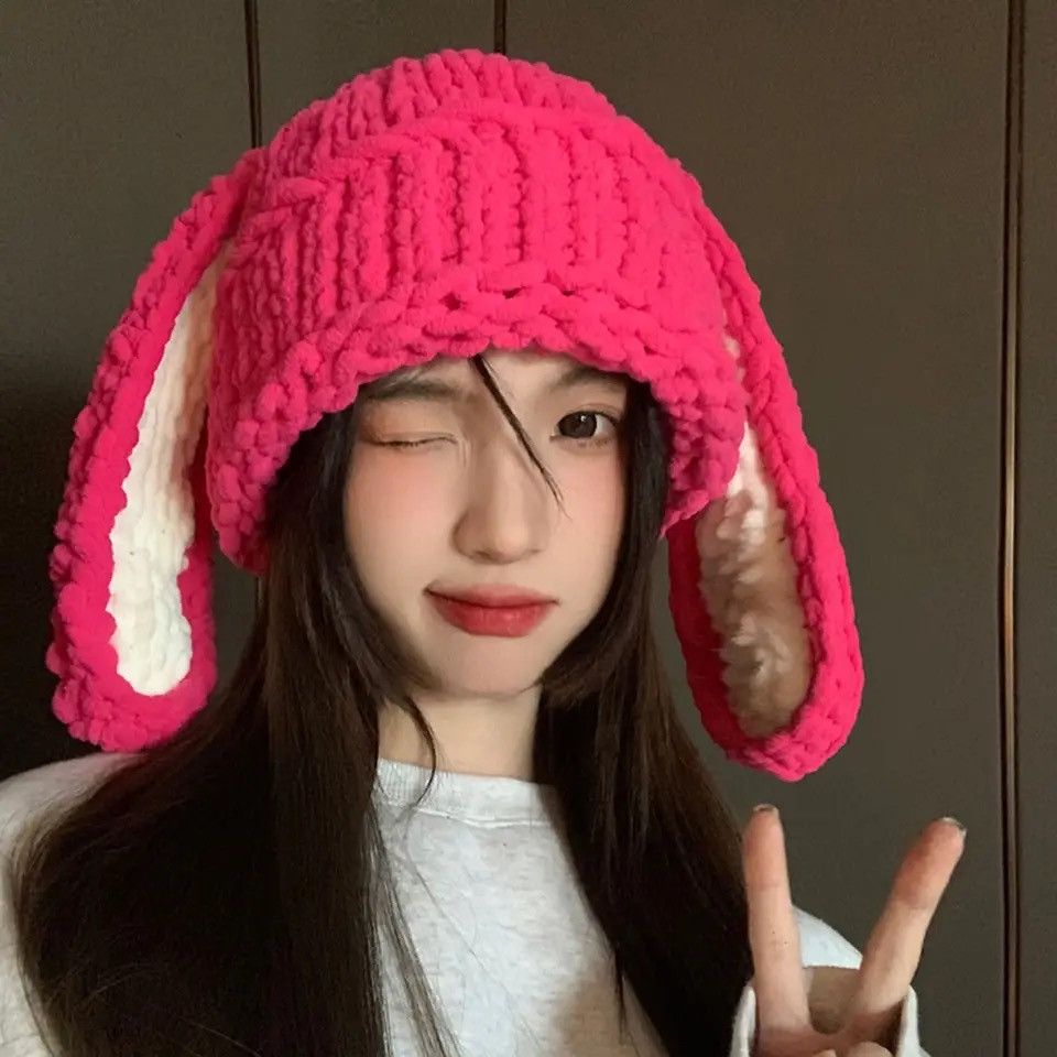Japanese Brand × Vintage Style Hat 3D Rabbit Ear Size ONE SIZE - 5 Thumbnail