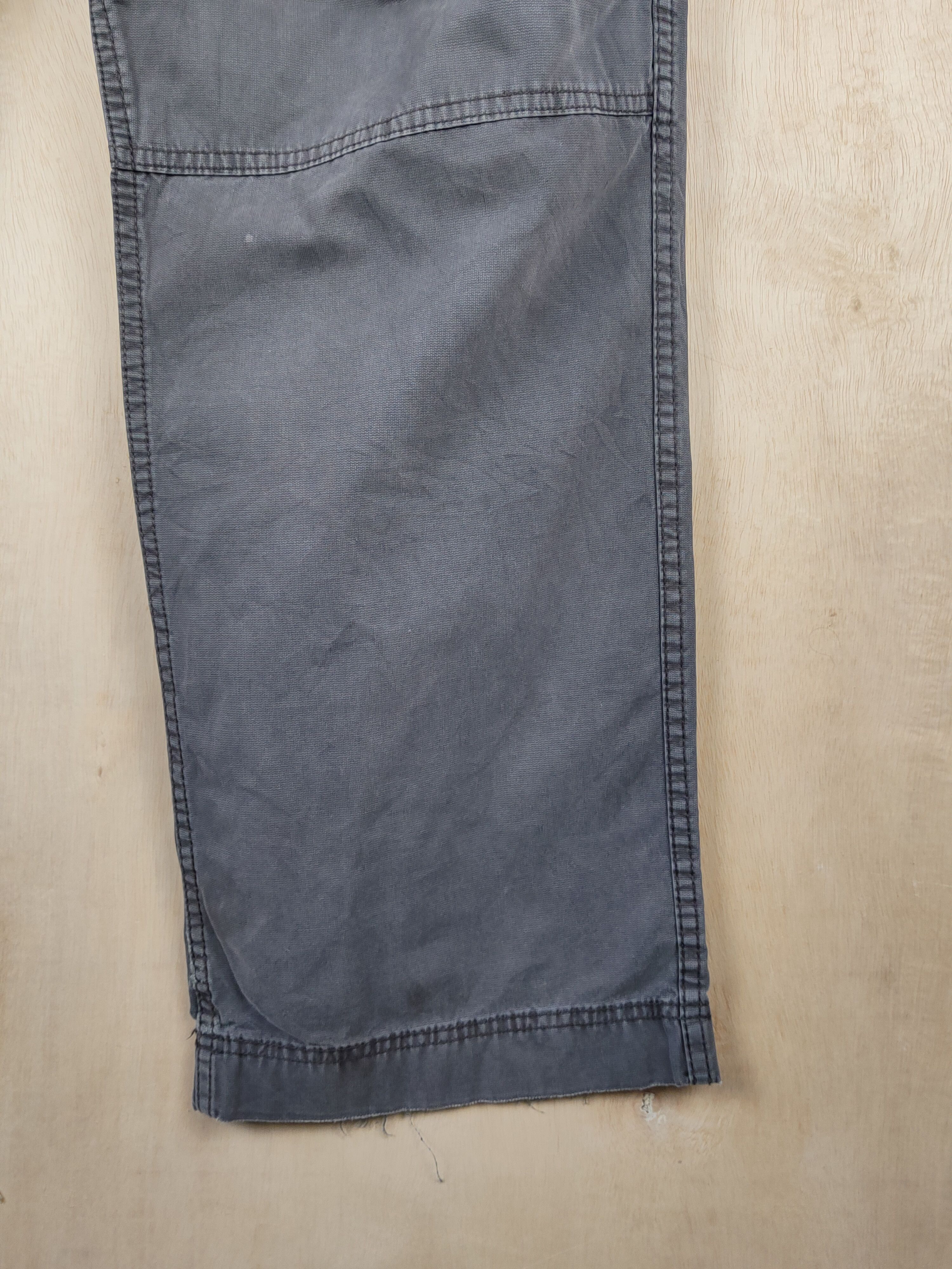 Japanese Brand Uniqlo Dark Gray Multipocket Tactical Cargo Pants #S2442 Size US 35 - 6 Thumbnail