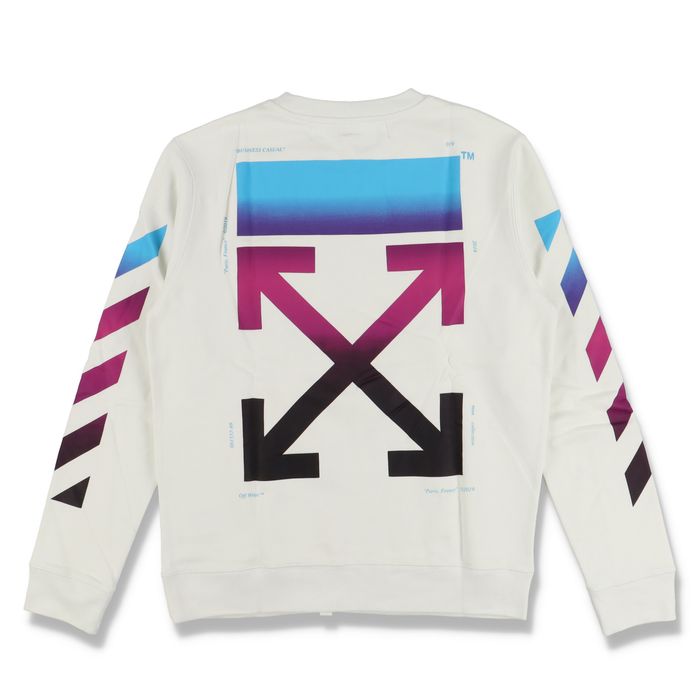 Off white hot sale sweatshirt gradient