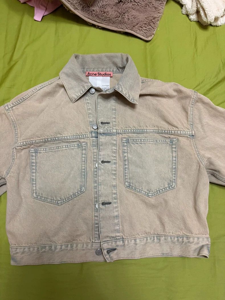 Acne Studios acne studios Retro silhouette denim jacket Size US S / EU 44-46 / 1 - 4 Thumbnail
