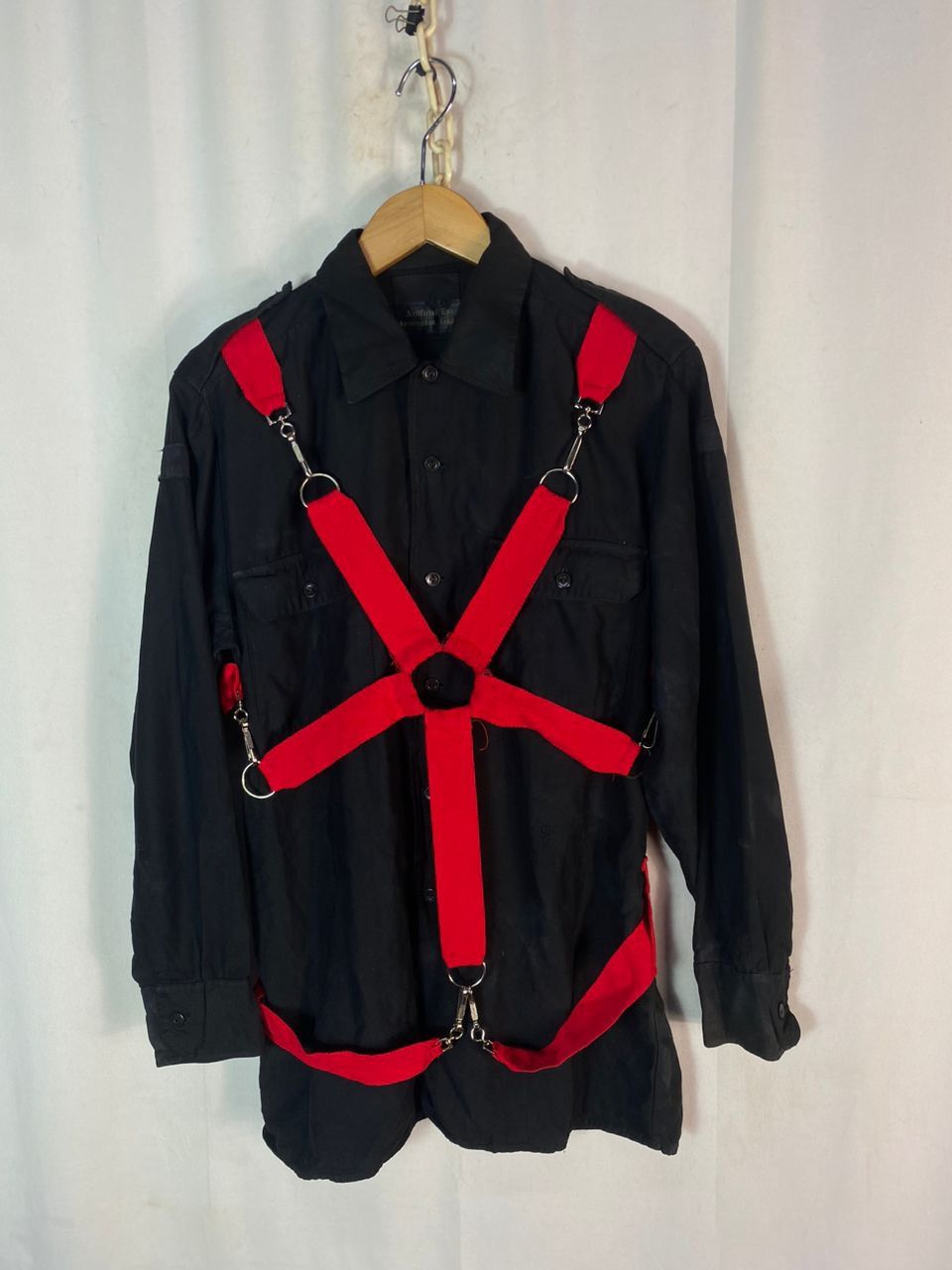 Seditionaries × Unknown London × Vintage VINTAGE 80s ARTIFICIAL EYE KENSINGTON LONDON PUNK SHIRT Size US M / EU 48-50 / 2 - 12 Thumbnail