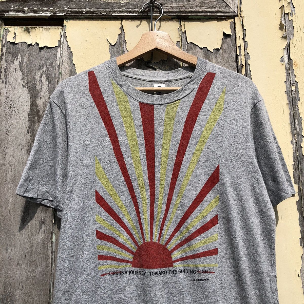Blue Blue Japan Vintage H.R Market We Never Close Tshirt Size US M / EU 48-50 / 2 - 3 Thumbnail