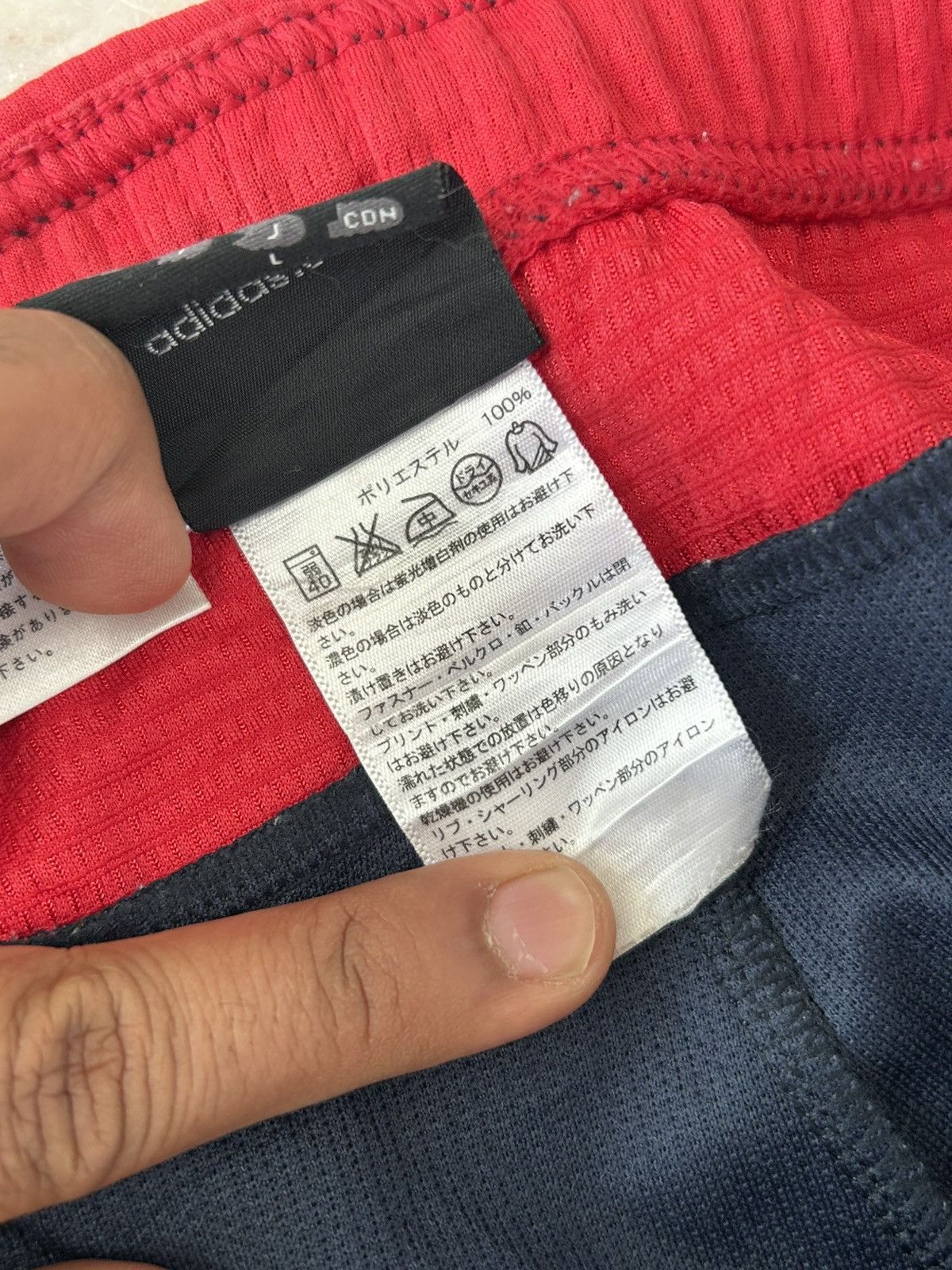 Adidas Adidas Vintage 90s Stripe Blue Red Sweat Pants Size US 30 / EU 46 - 6 Thumbnail