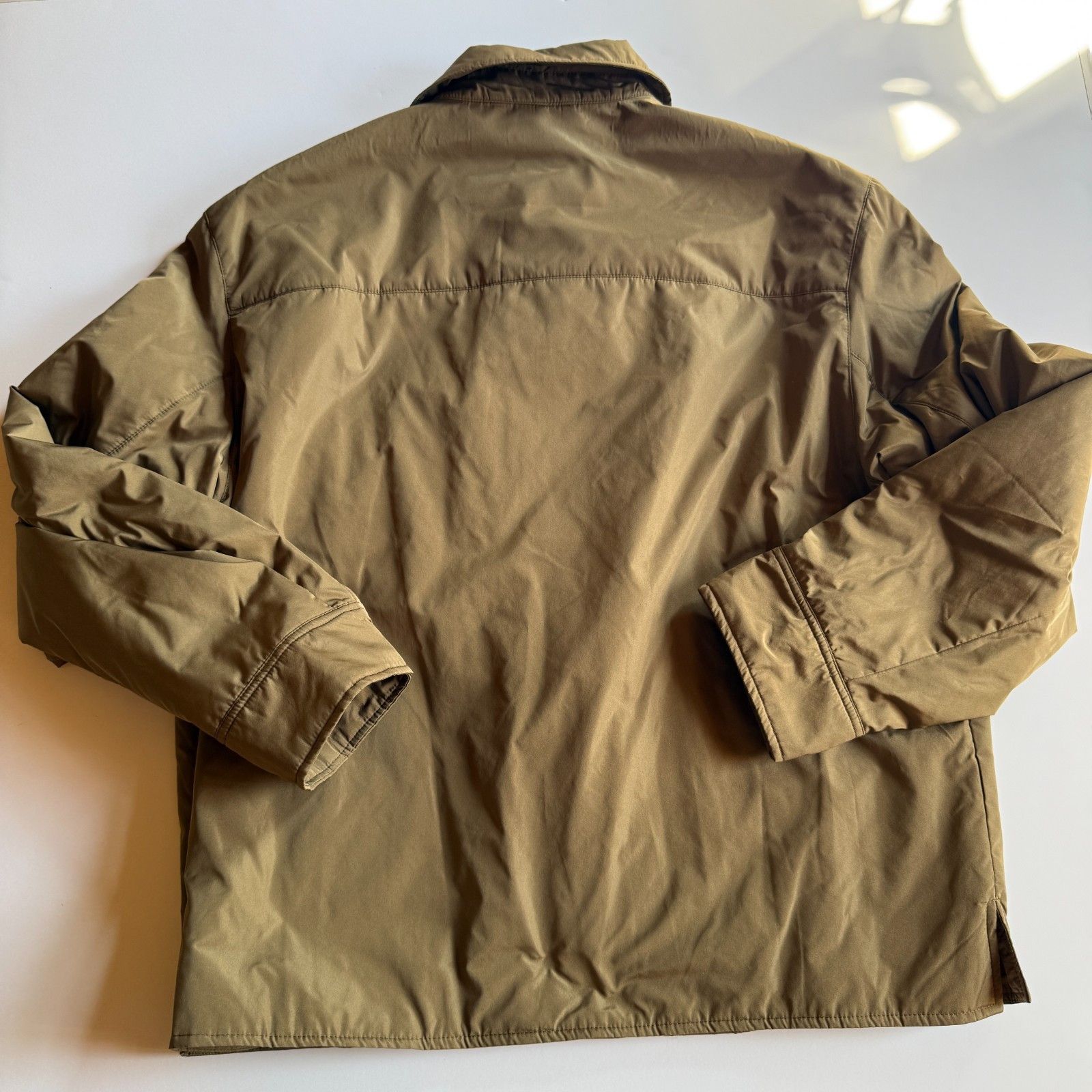 AMI AMI Paris Technical Taffeta Overshirt Jacket in Bronze Size US L / EU 52-54 / 3 - 2 Thumbnail