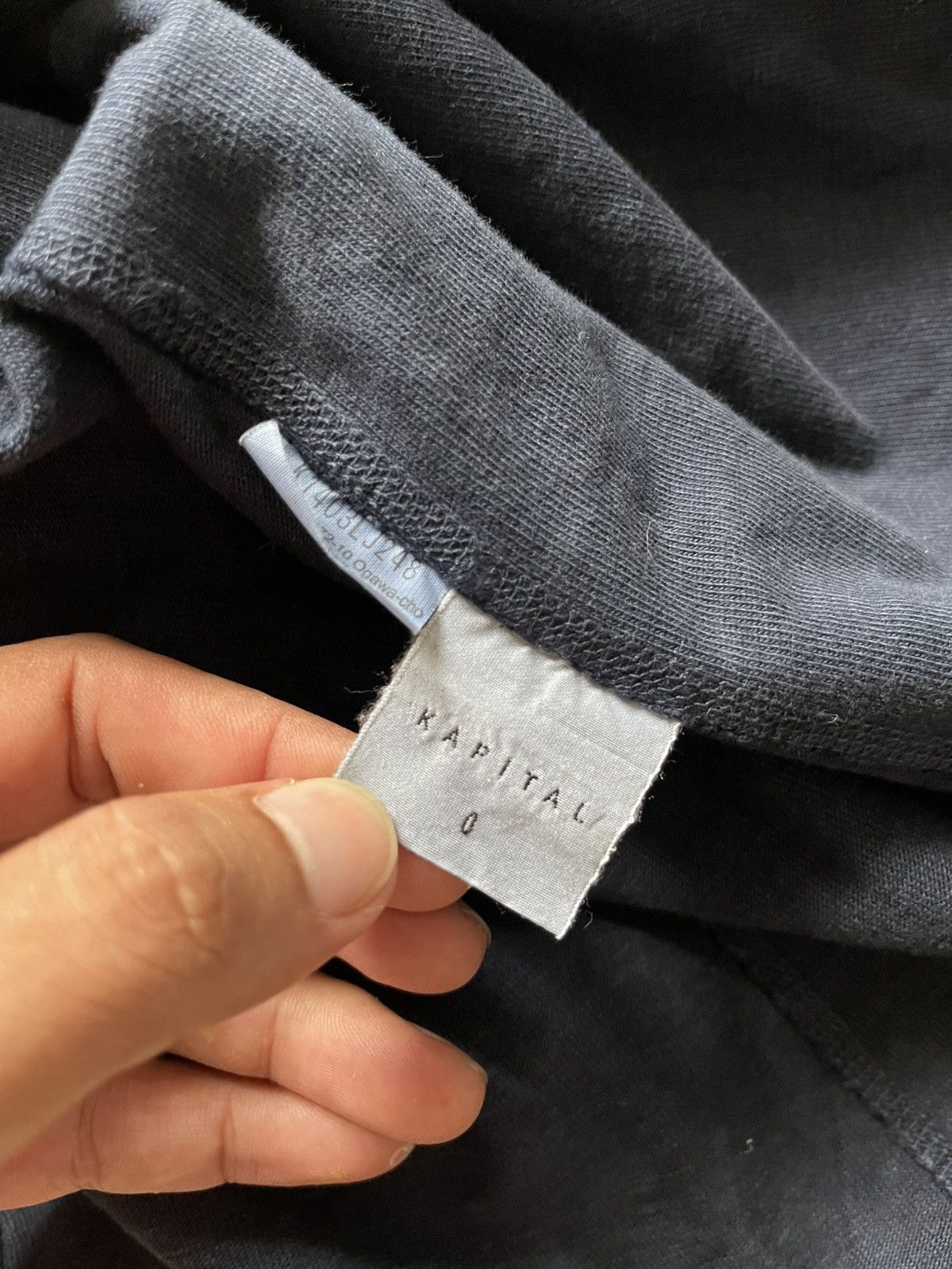 Kapital Kapital Indigo Cotton Blazer Jacket #99 Size US XS / EU 42 / 0 - 10 Thumbnail