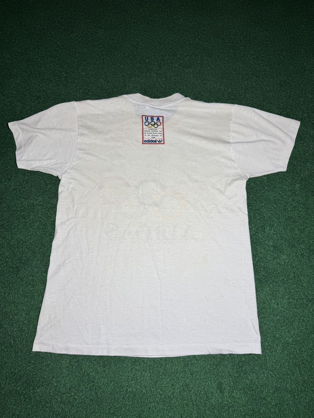 Adidas × Vintage vintage Adidas USA Olympic 1988 Summer Games T-shirt Size US M / EU 48-50 / 2 - 4 Thumbnail