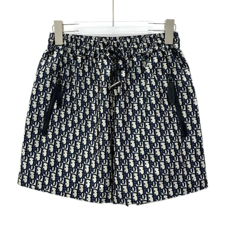 Dior Color-matched logo old flower full print drawstring ca