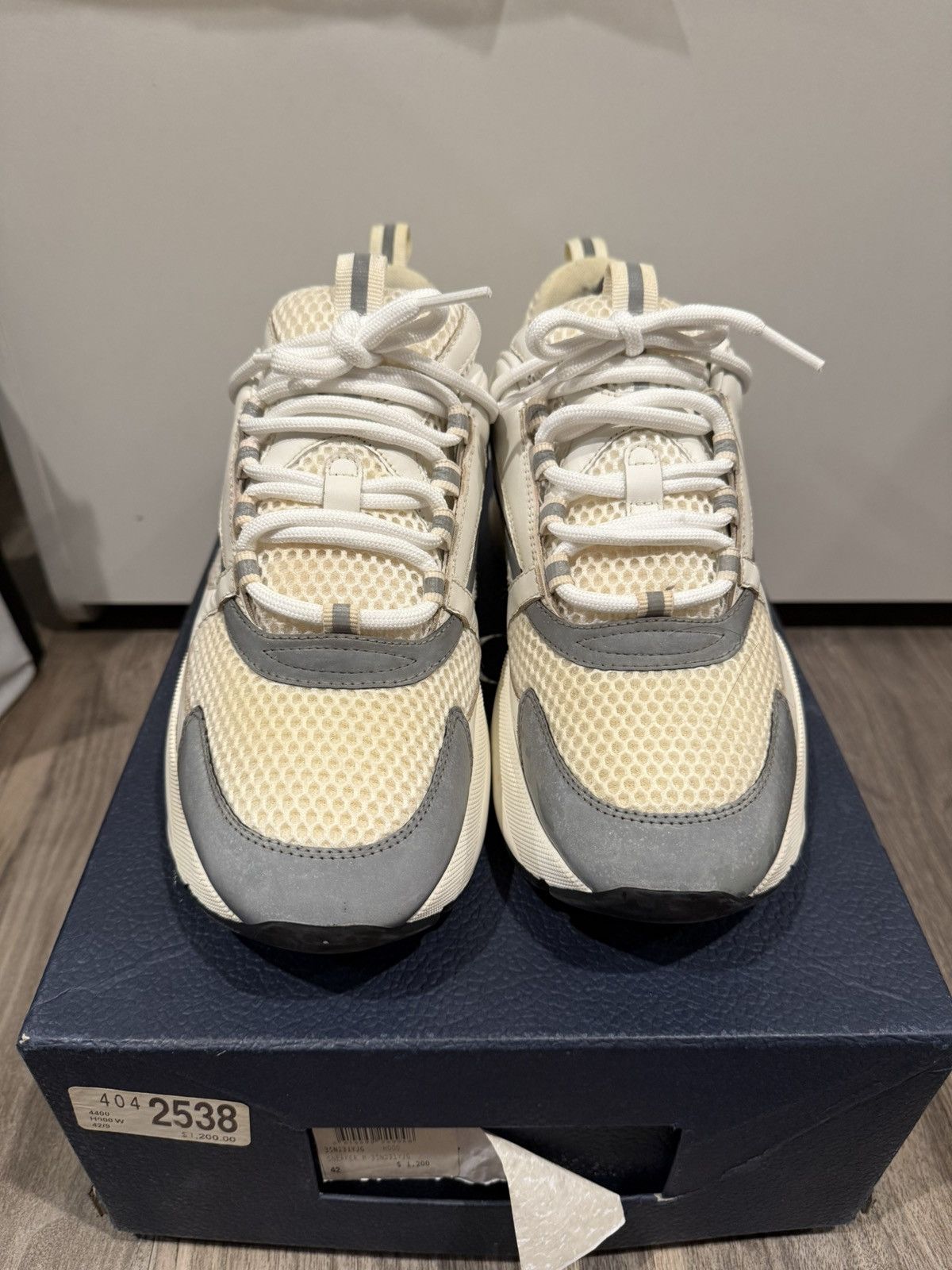 Dior Dior B22 ‘Triple White’ Size US 9 / EU 42 - 2 Thumbnail