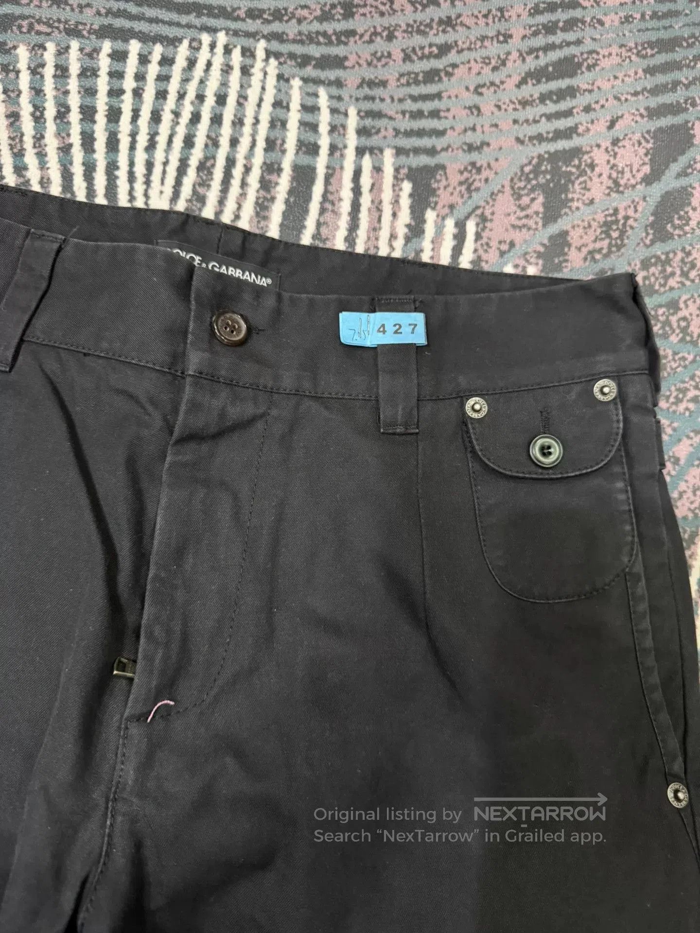 Dolce & Gabbana Dolce&Gabbana Cropped Casual Pants. Size US 28 / EU 44 - 2 Thumbnail