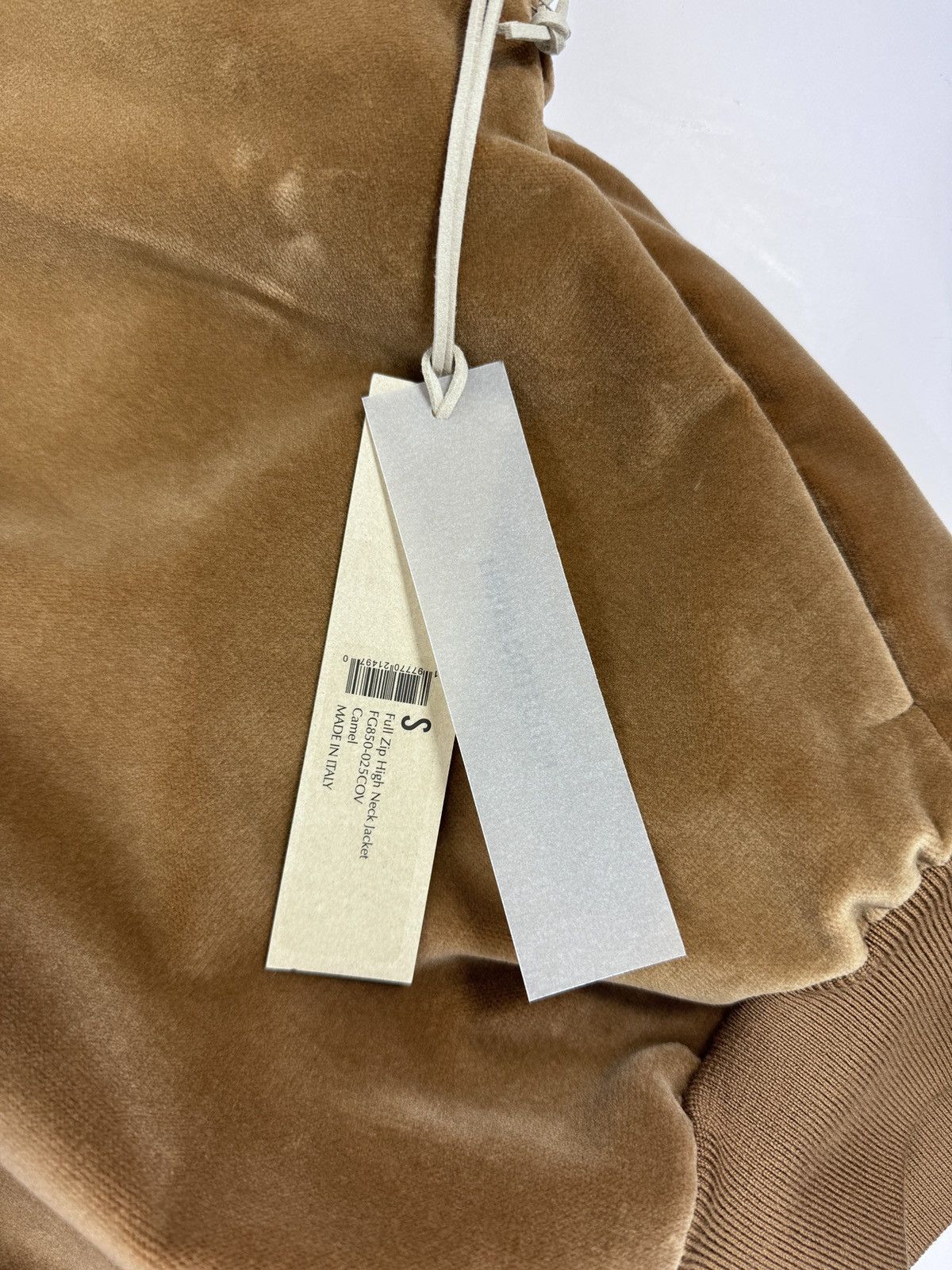 Fear of God VELVET ZIP UP OVERSIZED JACKET Size US S / EU 44-46 / 1 - 7 Thumbnail