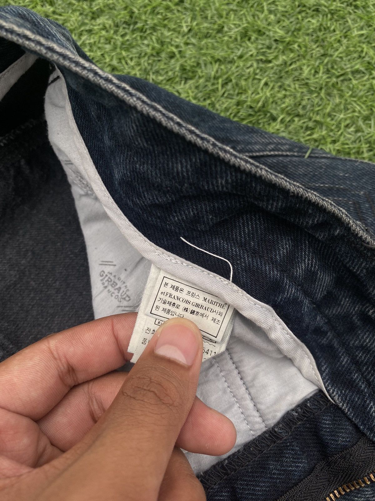 Marithe + Francois Girbaud MARITHE FRANCOIS GIRBAUD STONE WASHED DENIM JEANS Size US 32 / EU 48 - 6 Thumbnail