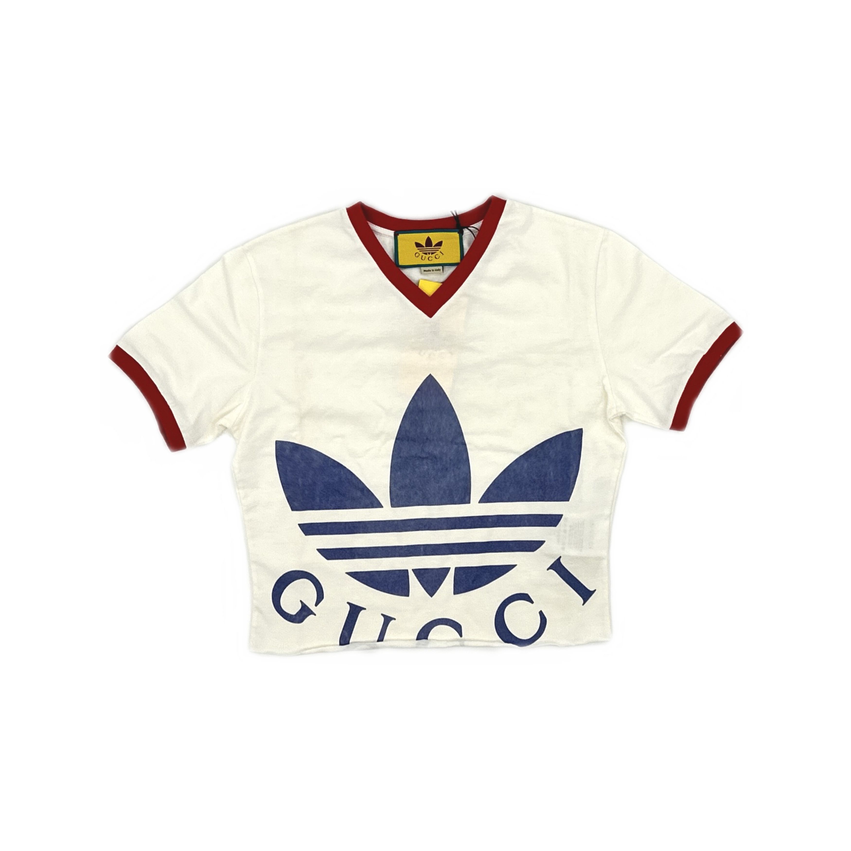 Gucci Gucci x Adidas Logo T-Shirt XXS Size XXS / US 00 / IT 34 - 1 Thumbnail