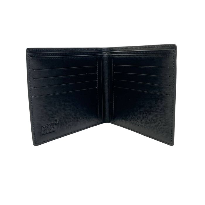 Montblanc Montblanc Black Leather Wallet 8 Card Holder Made in Germany ...