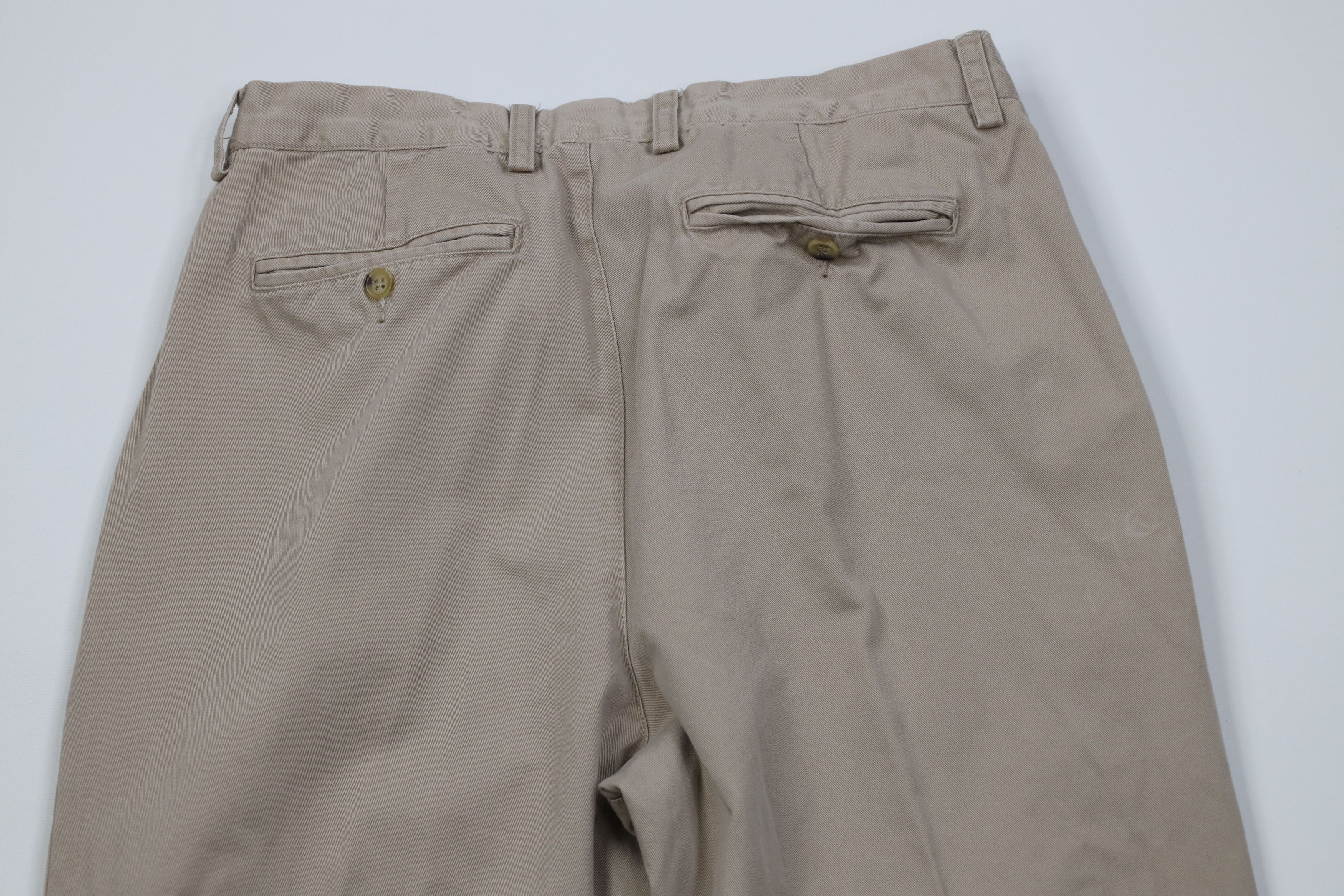 Banana Republic Vintage Y2K 2001 Banana Republic Traveler Chino Pants Beige Size US 32 / EU 48 - 9 Thumbnail