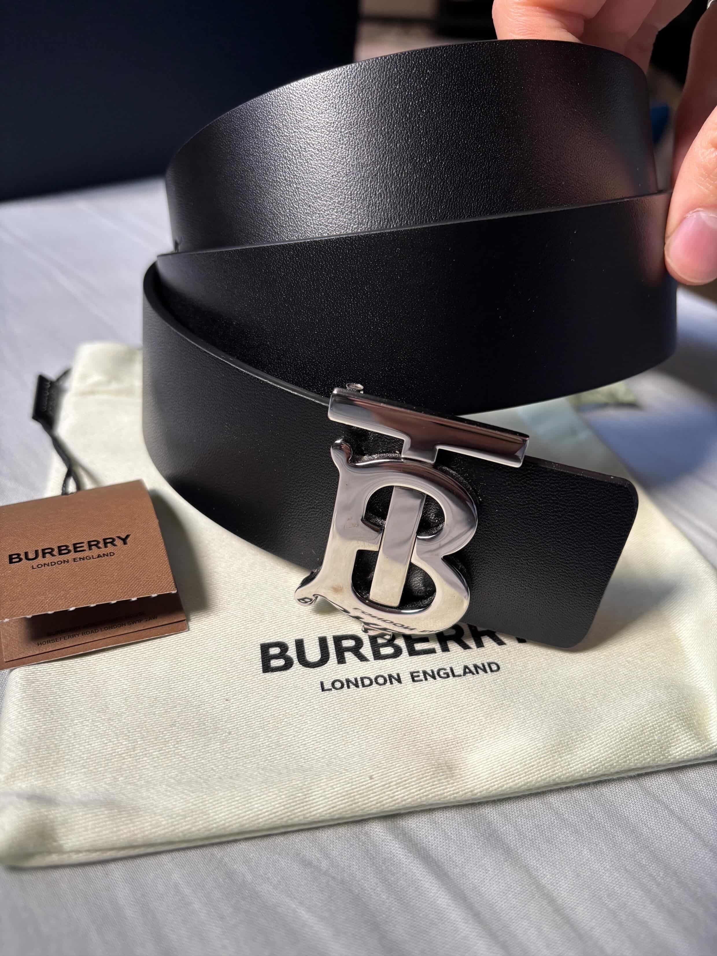 Burberry Burberry TB Monogram Belt - dmc99 Size ONE SIZE - 1 Thumbnail