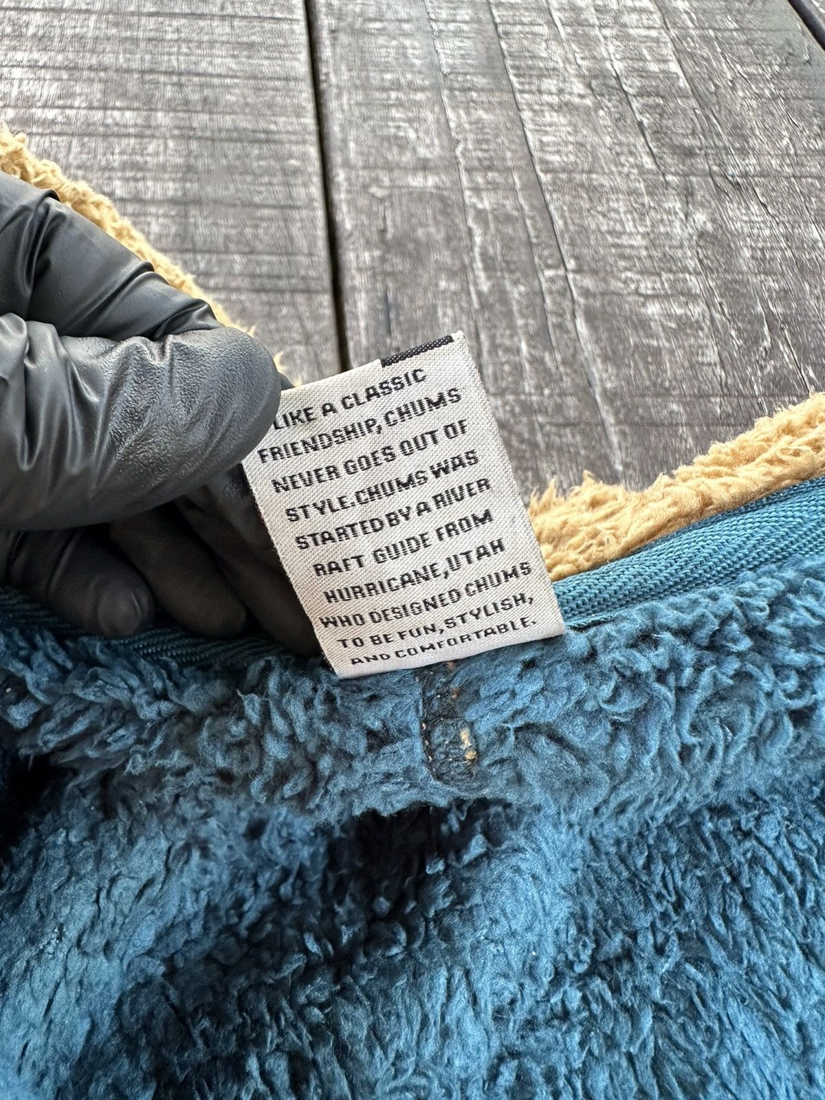 Chums fleece sherpa full zipper