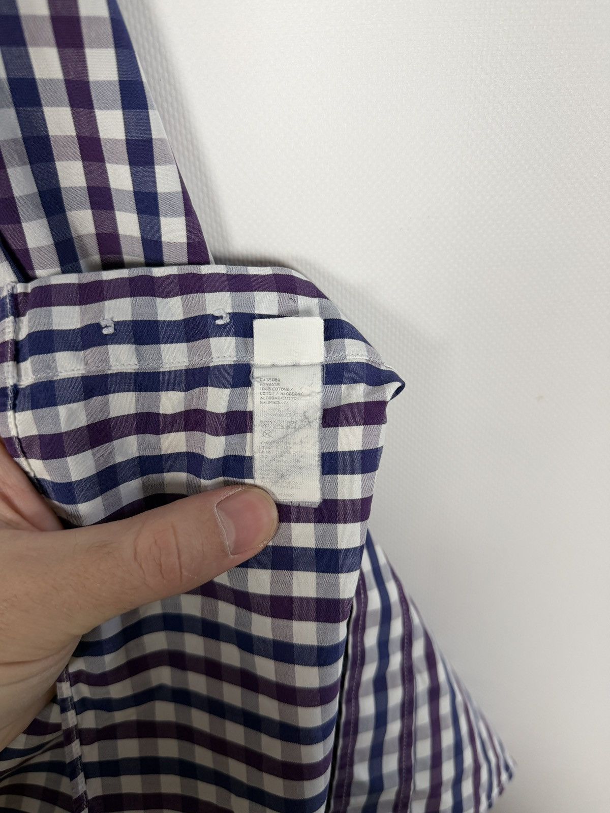 Paul & Shark Paul Shark Long Sleeve Plaid Shirt Button Up Italy Size 44 Size US XL / EU 56 / 4 - 11 Thumbnail