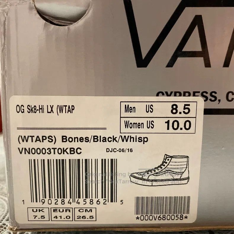 Wtaps Wtaps Collaborative embroidery small bone high-top board s Size US 8.5 / EU 41-42 - 9 Thumbnail