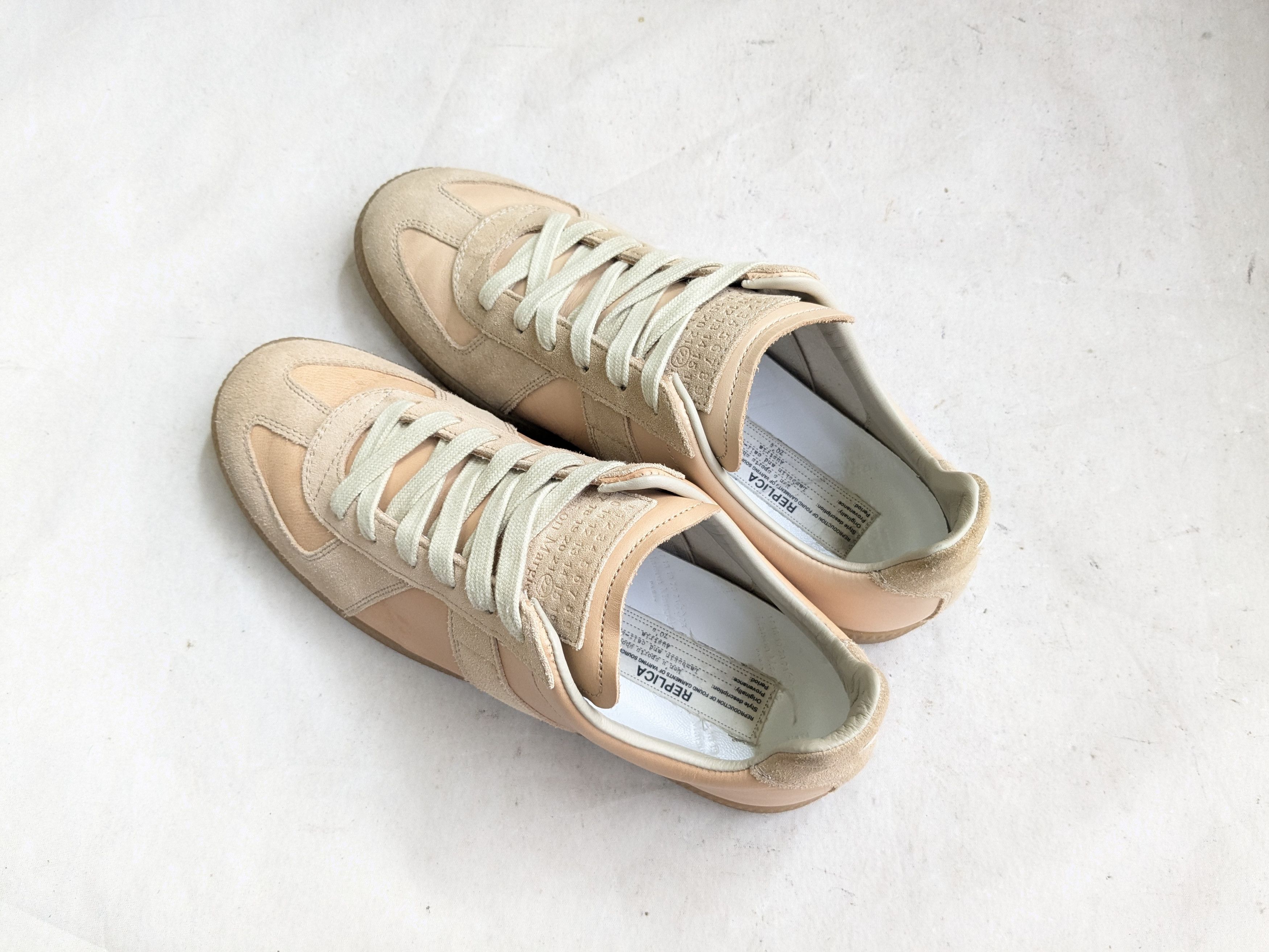 Maison Margiela Maison Margiela GAT Replica Brown 8 41 Low Top Suede Size US 8 / EU 41 - 14 Thumbnail