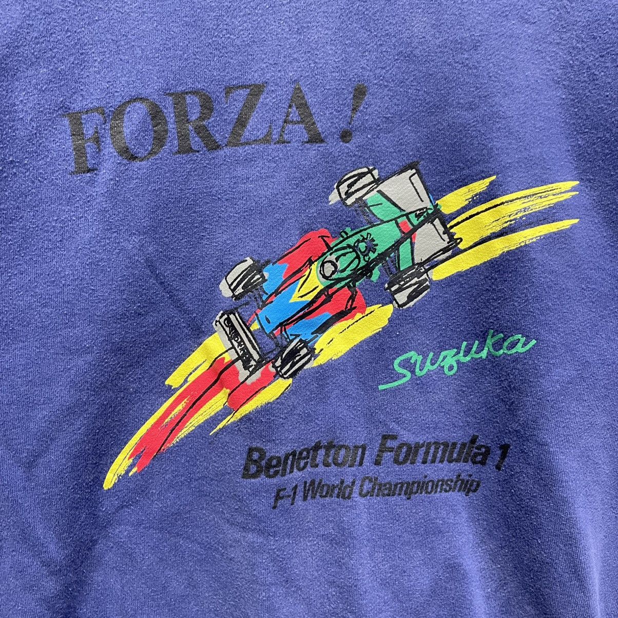 Formula 1 Vintage Benetton Formula 1 “Forza!” Sweatshirt (1990s) Size US M / EU 48-50 / 2 - 2 Thumbnail