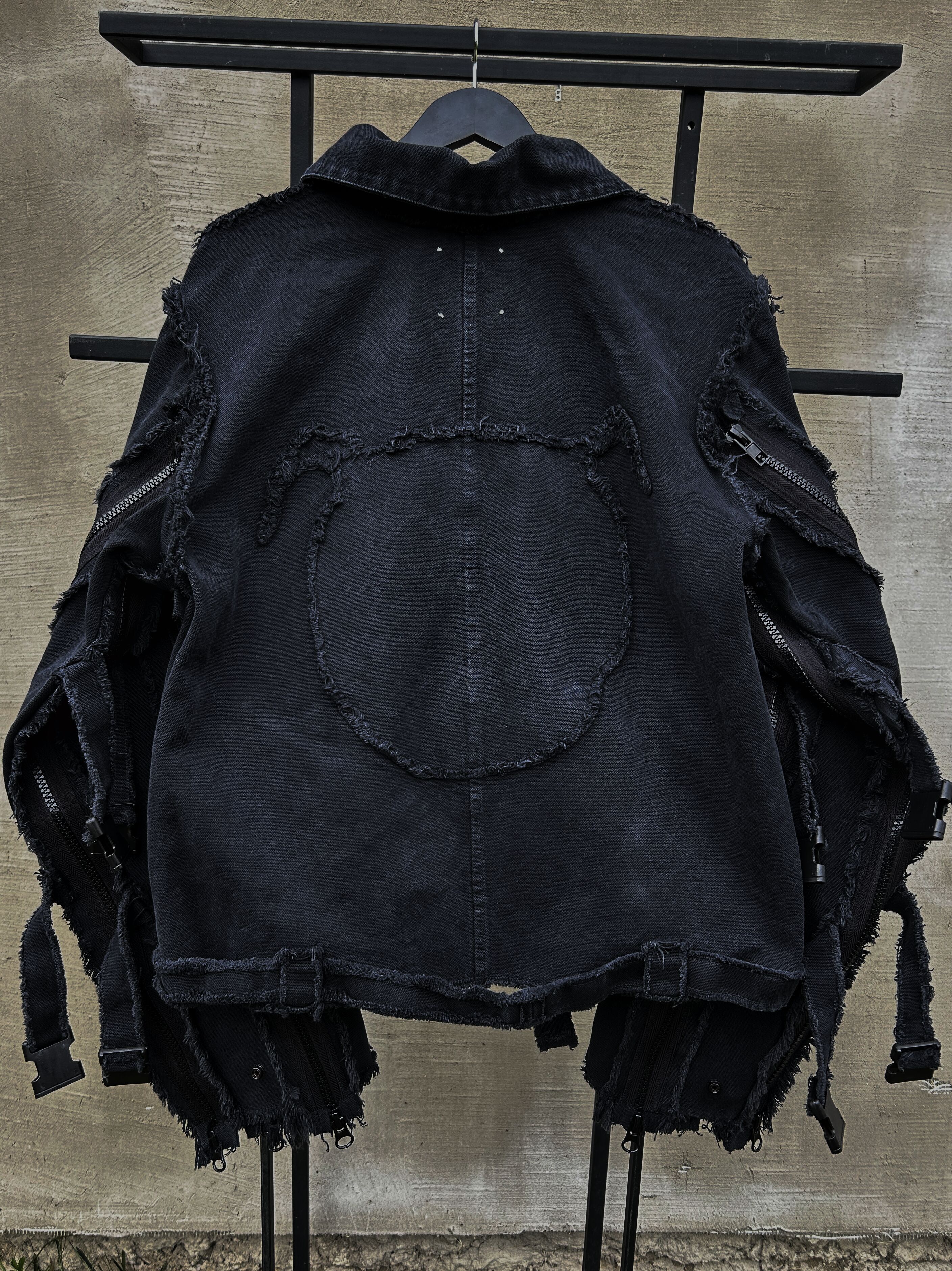 Hysteric Glamour Archive Distressed Double Layer Jacket Deconstructed Style Size US L / EU 52-54 / 3 - 17 Thumbnail