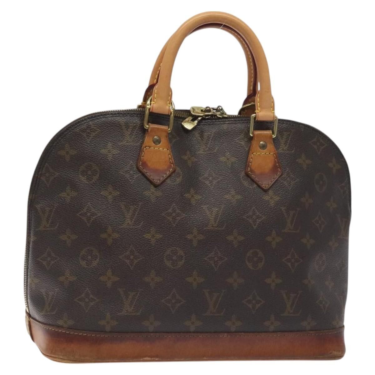 LOUIS VUITTON Monogram Alma Hand Bag M51130