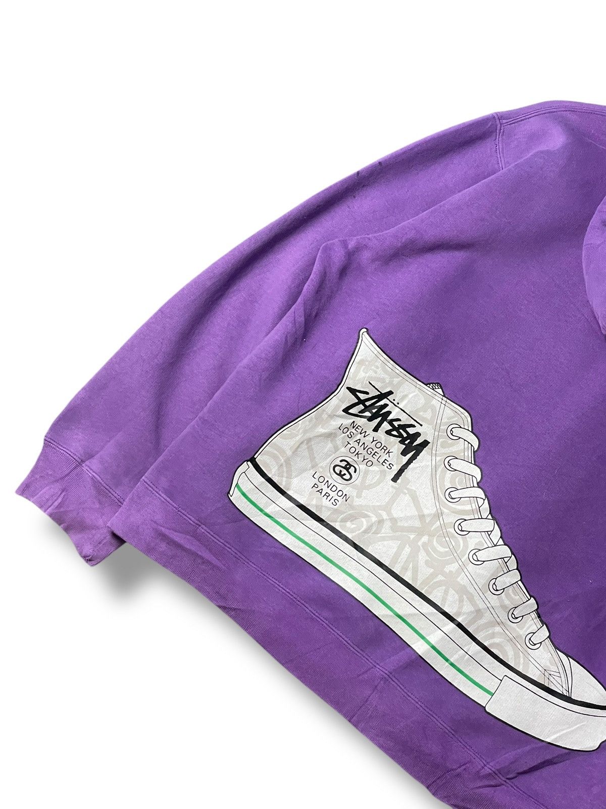 Stussy Stussy 90’s World Tour Masterpiece Hoodies (100) Size US M / EU 48-50 / 2 - 8 Thumbnail