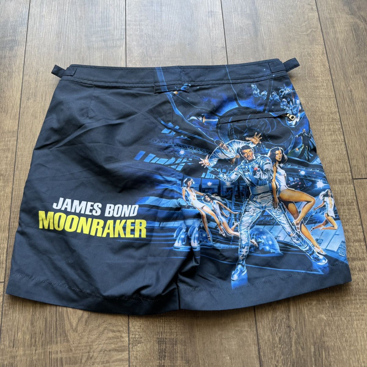 Designer × Orlebar Brown Orlebar Brown Bulldog James Bond 007 Moonraker Shorts Trunks Size US 30 / EU 46 - 10 Thumbnail