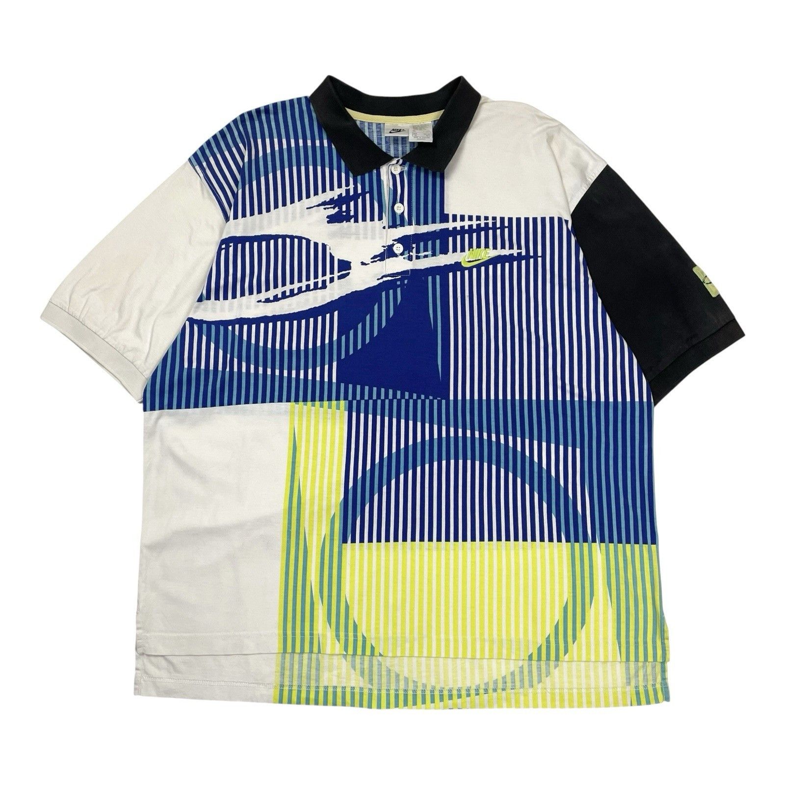 Nike Vintage Nike Challenge Court Andre Agassi Polo Shirt XL Size US XXL / EU 58 / 5 - 1 Thumbnail