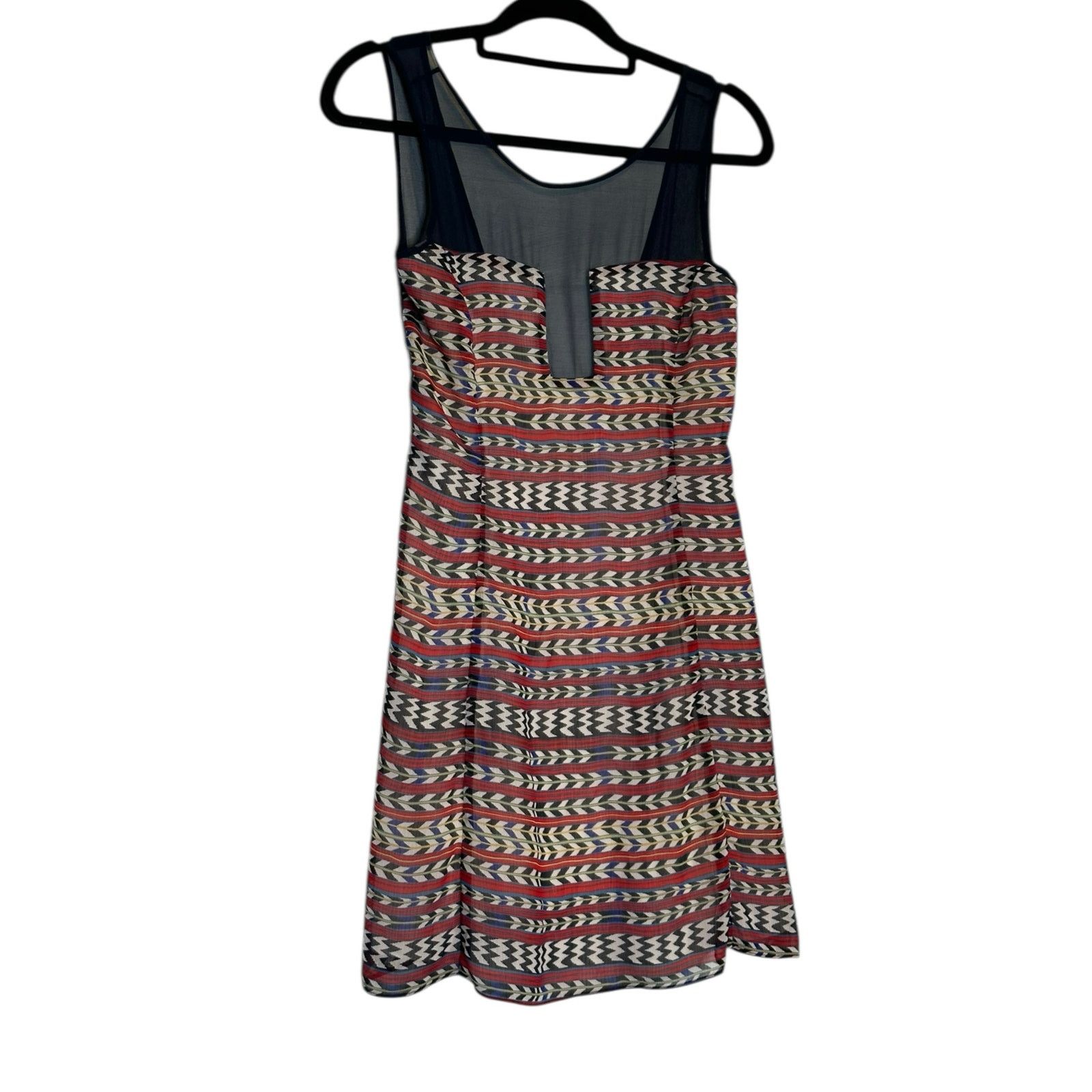 Mara Hoffman Mara Hoffman Red Blue Combo Stripe Mini Dress 0 Size XS / US 0-2 / IT 36-38 - 16 Thumbnail