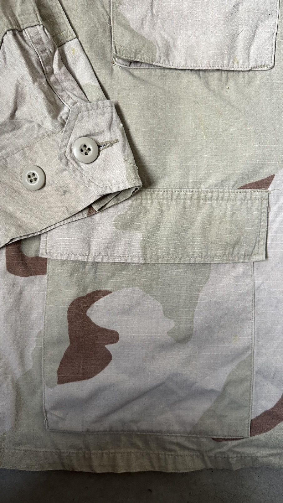 Vintage VINTAGE DESERT CAMO JACKET Size US L / EU 52-54 / 3 - 6 Thumbnail
