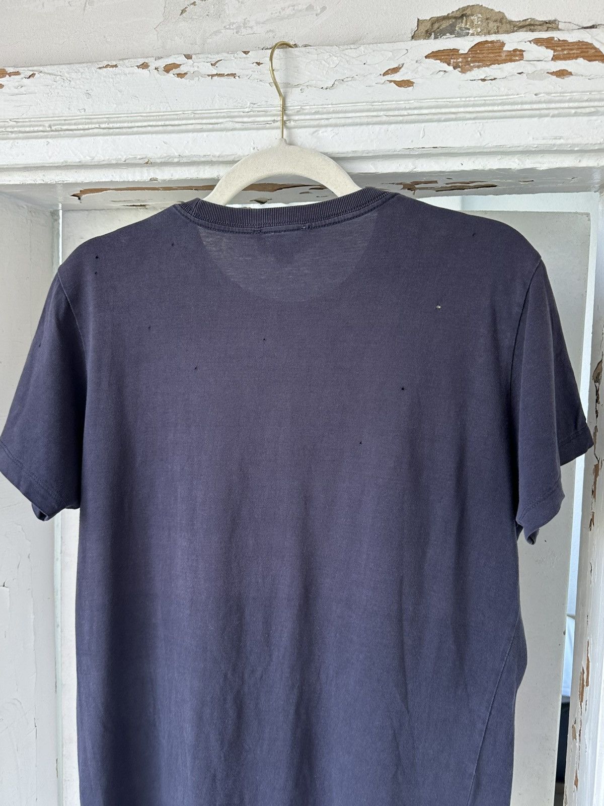Diesel Vintage Diesel Printed Holey Black T-shirt Size US M / EU 48-50 / 2 - 8 Thumbnail