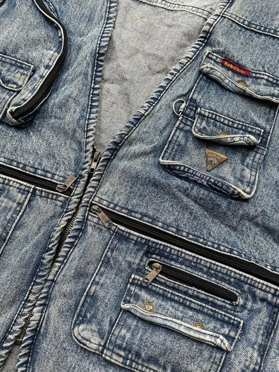 Marlboro Marlboro Classics Vintage Washed Multi-Pocket Vest (124) Size US XL / EU 56 / 4 - 4 Thumbnail