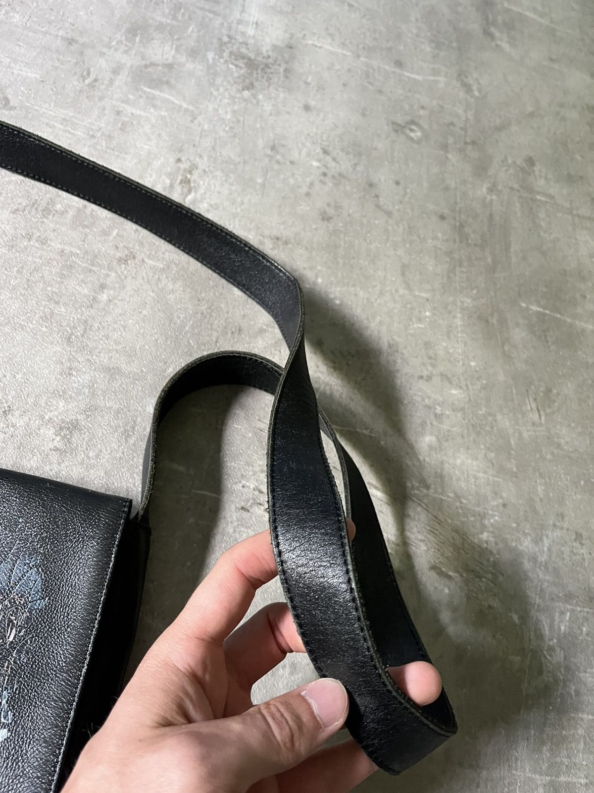 Jean Paul Gaultier Jean Paul Gaultier 1999 Angel shoulder bag leather black Size ONE SIZE - 7 Thumbnail