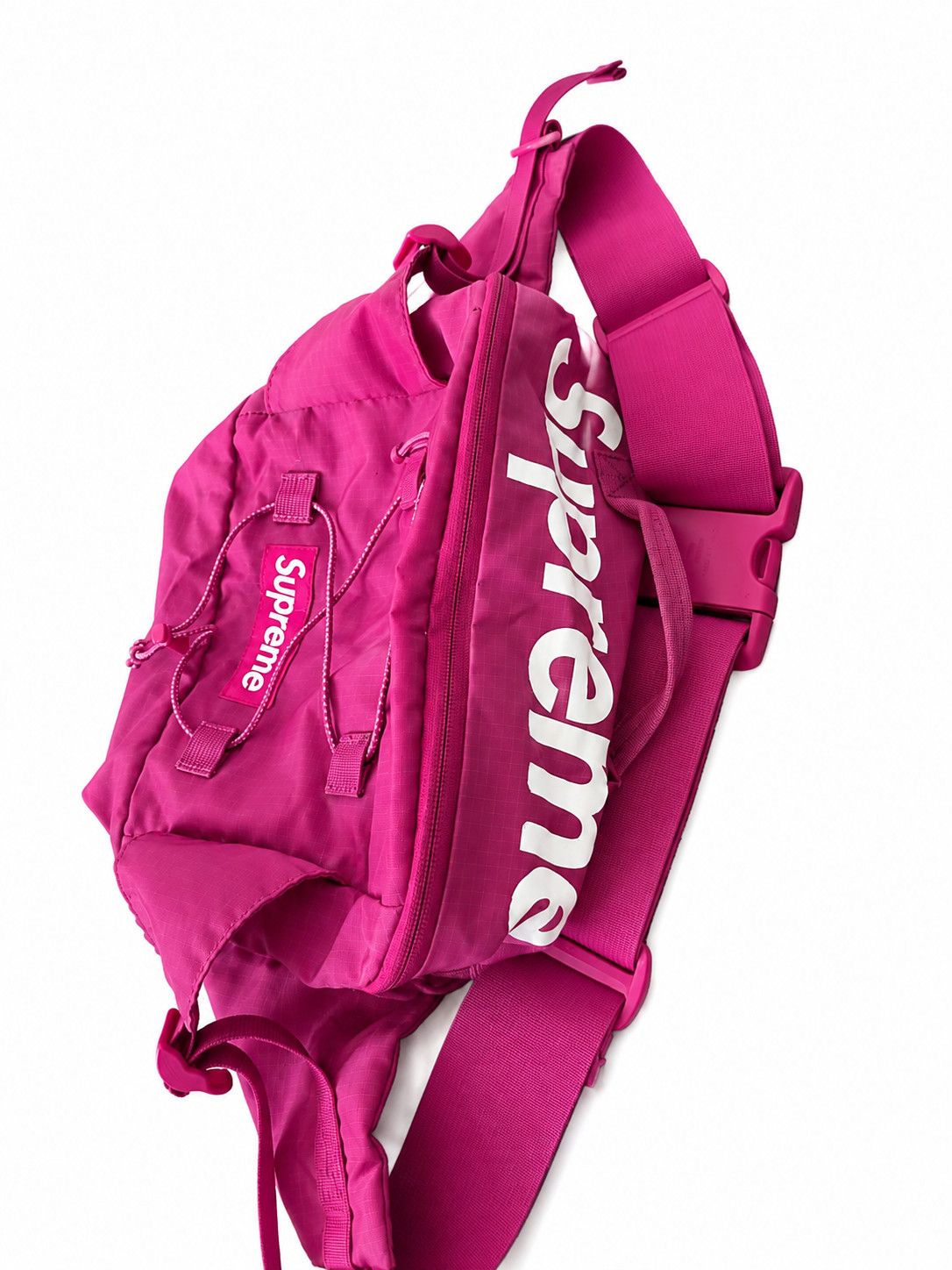 Supreme ピンク ボディバッグ 中古・古着通販】Supreme (シュプリーム