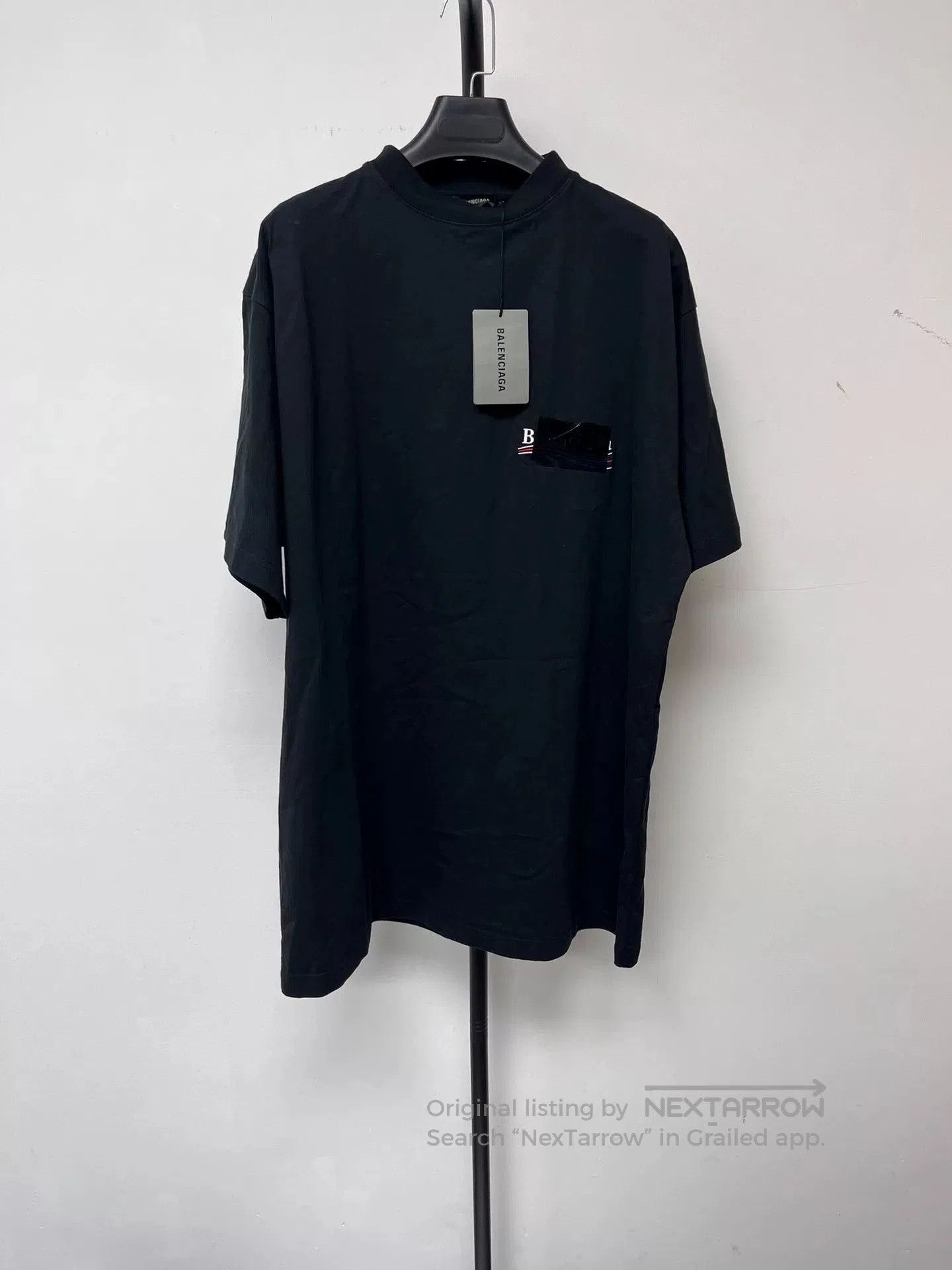 Balenciaga Balenciaga Crew Neck Logo Print T-Shirt. Size US S / EU 44-46 / 1 - 1 Thumbnail