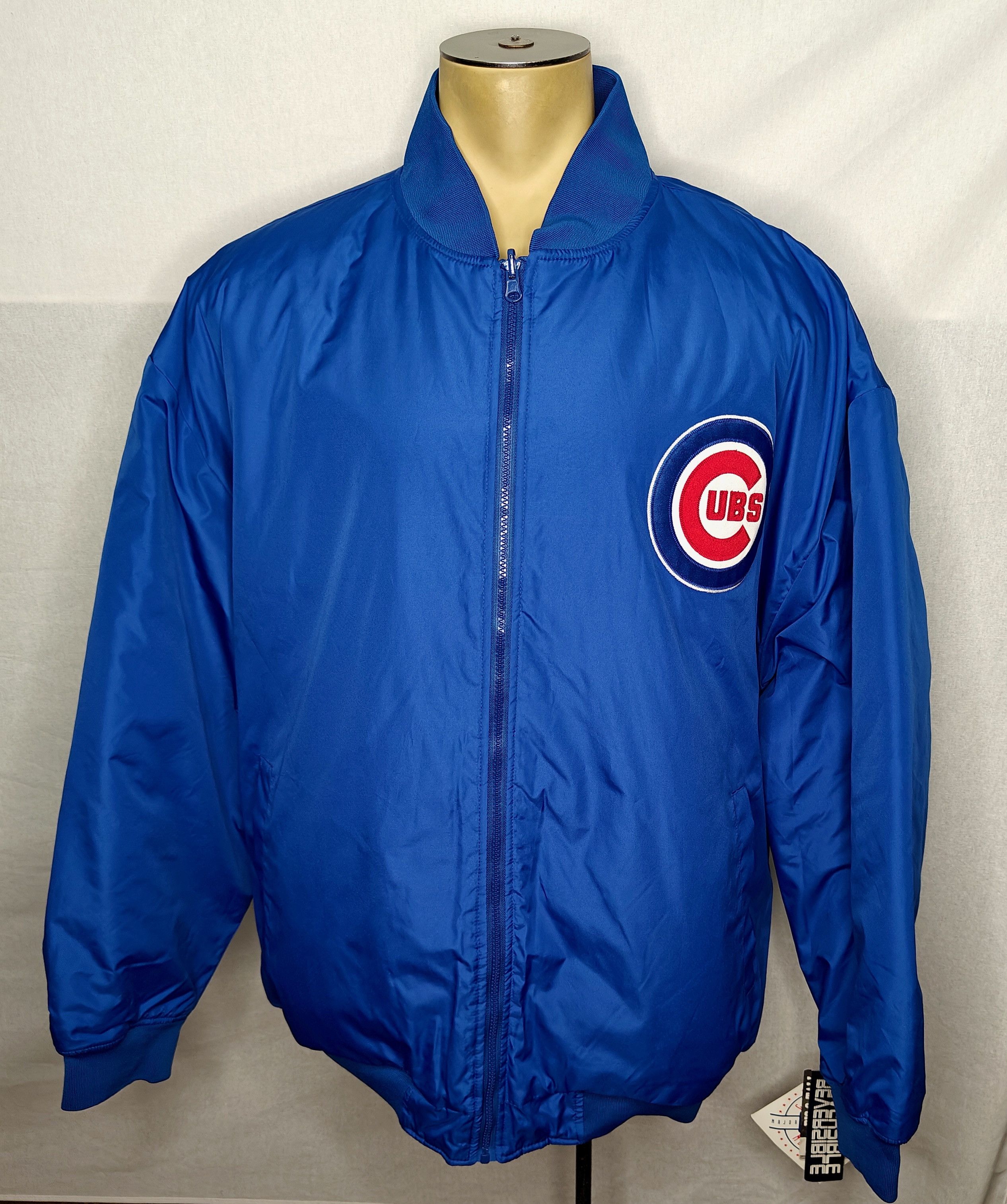 Majestic NWT Majestic Chicago Cubs MLB reversible quilted jacket 3XT Size US XXL / EU 58 / 5 - 1 Thumbnail