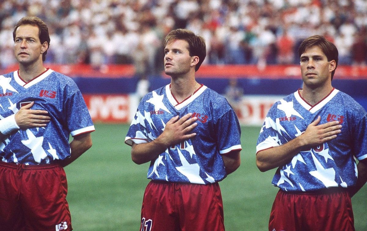 Adidas 94/95 USMNT Away Shirt Size US L / EU 52-54 / 3 - 13 Thumbnail