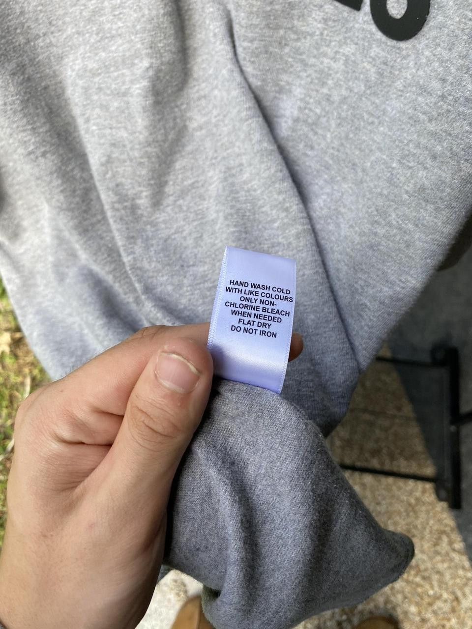 Fear of God Grey Heavyweight Essentials Fear Of God Logo Tee Shirt Size US L / EU 52-54 / 3 - 8 Thumbnail