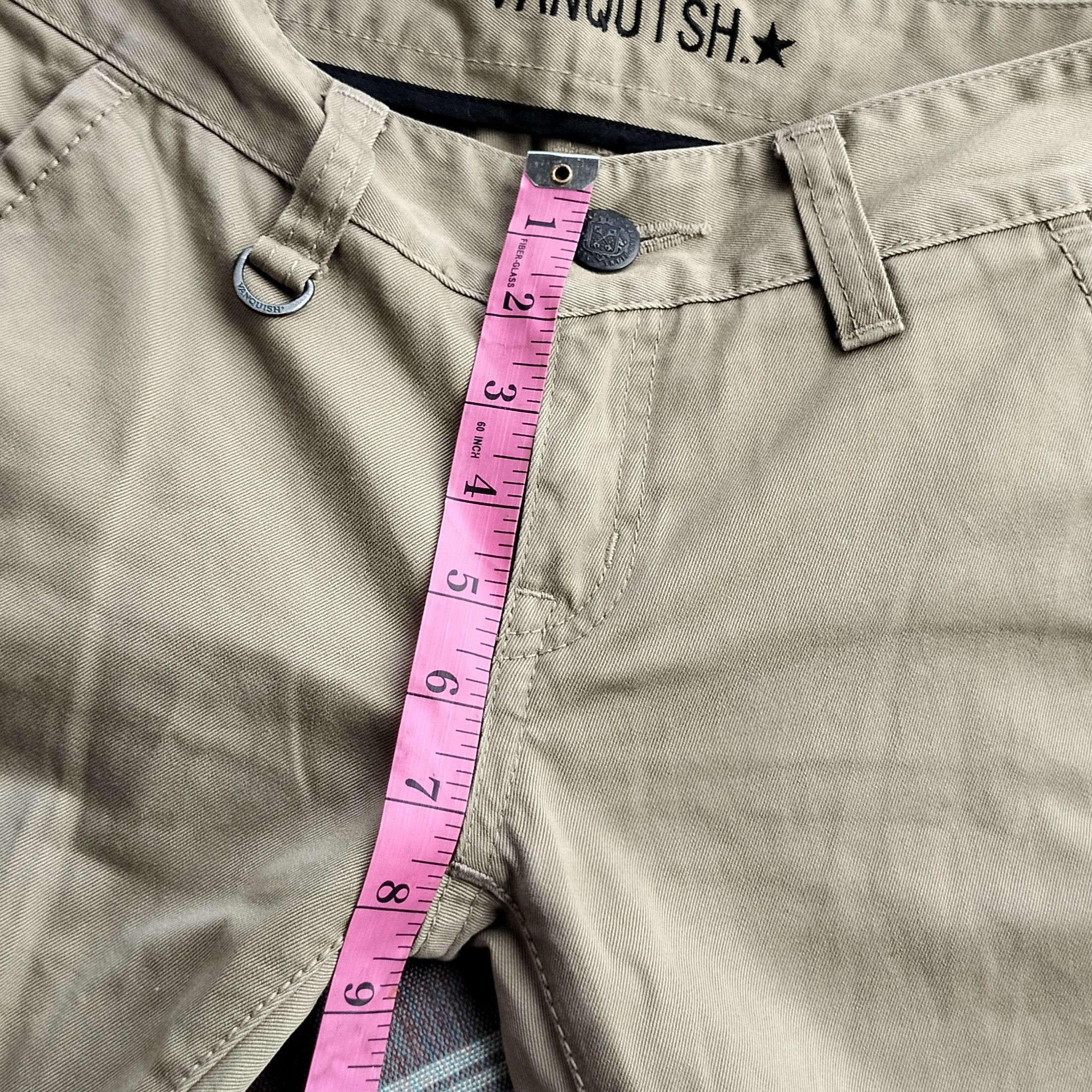 Vanquish Vanquish Gold japan flare catton pants Size US 31 - 18 Thumbnail