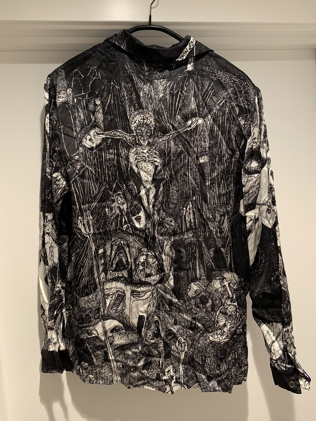 Enfants Riches Deprimes (New) ERD AW’20 “Rudimentary” Silk shirt / LS Size US M / EU 48-50 / 2 - 11 Thumbnail