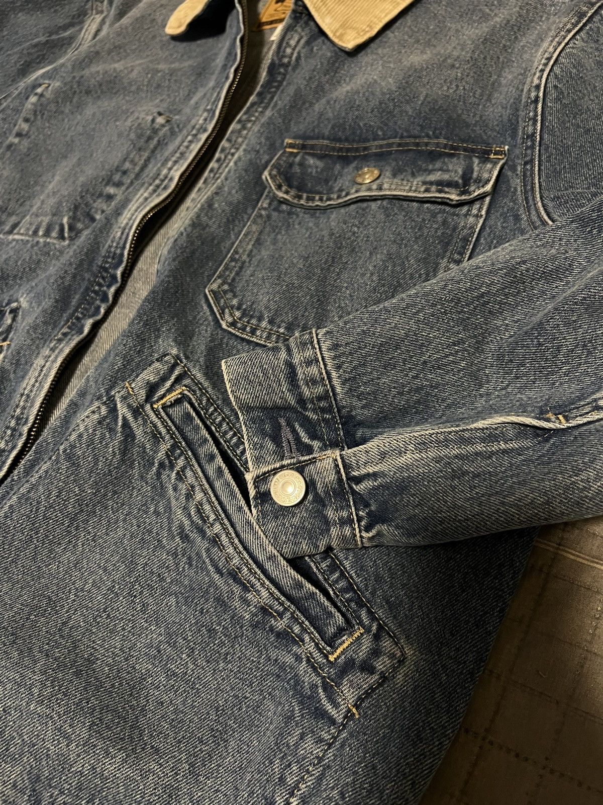 Gap Gap Re-Issue x Sean Wotherspoon Denim Chore Jacket Size US S / EU 44-46 / 1 - 5 Thumbnail