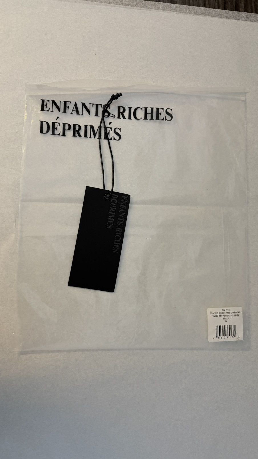 Enfants Riches Deprimes Enfants Riches Deprimes Double Knee carpenter Leather Pants Size US 34 / EU 50 - 15 Thumbnail